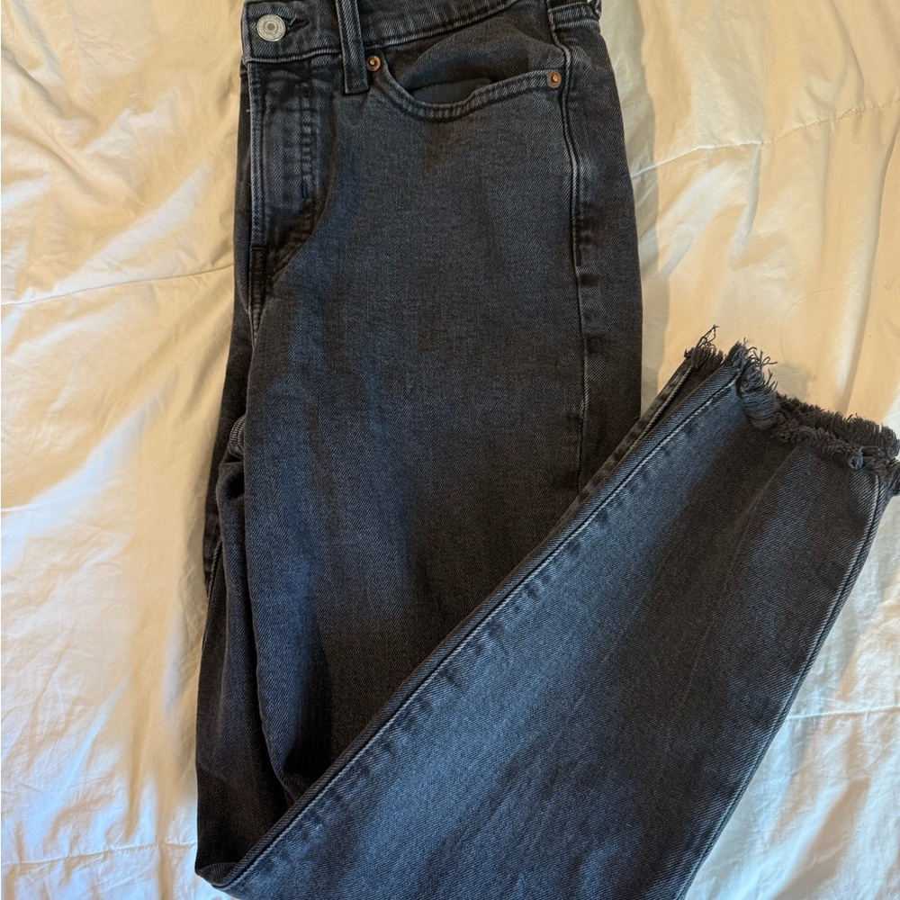 Size 8 High Rise Old Navy Black Jeans